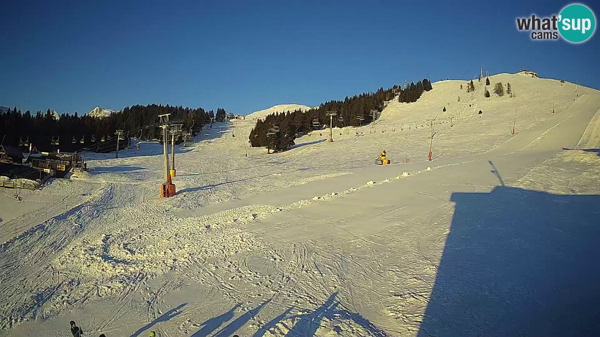 Krvavec kamera – Zgornja kabinska postaja