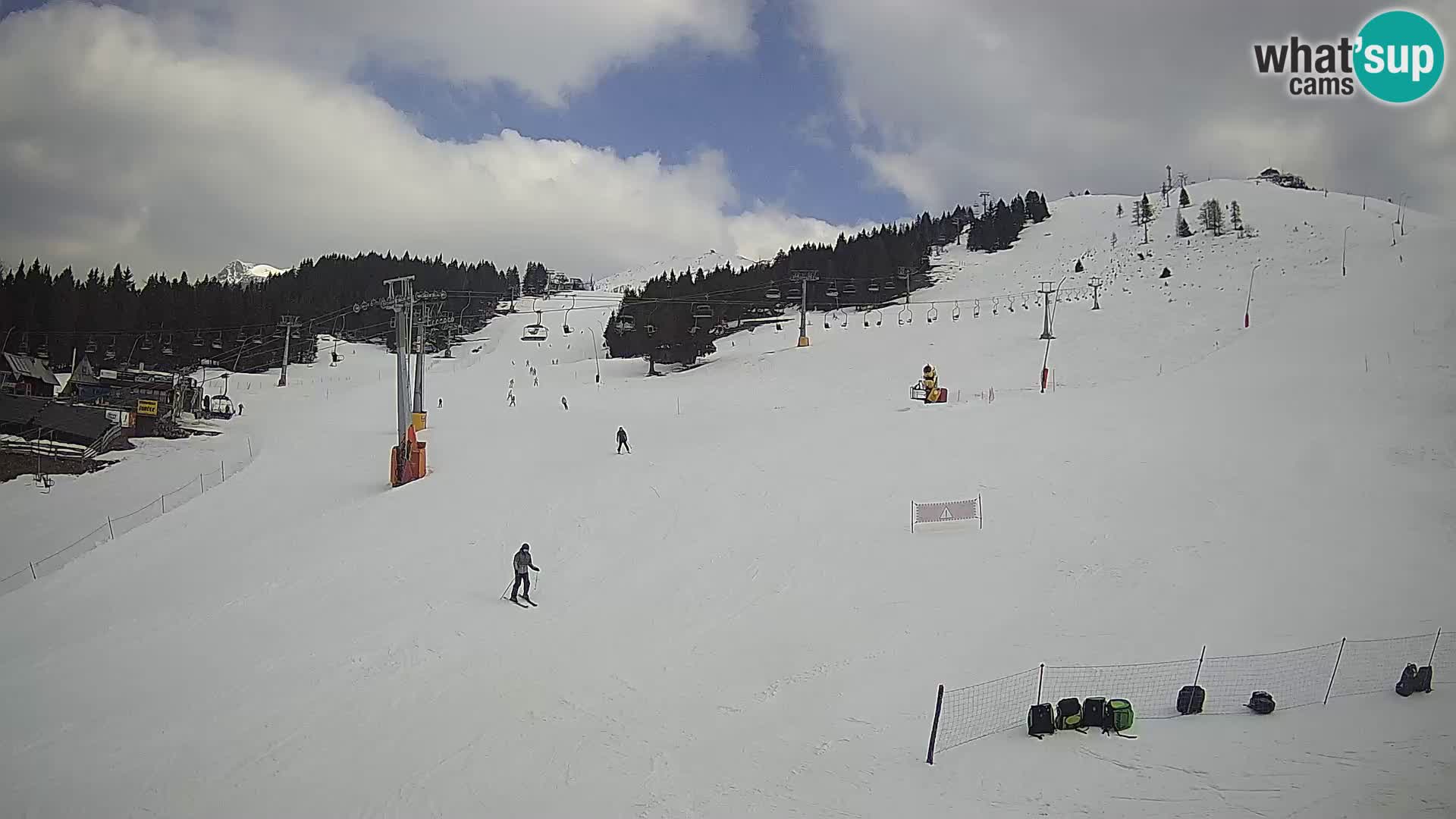 Krvavec kamera – Zgornja kabinska postaja