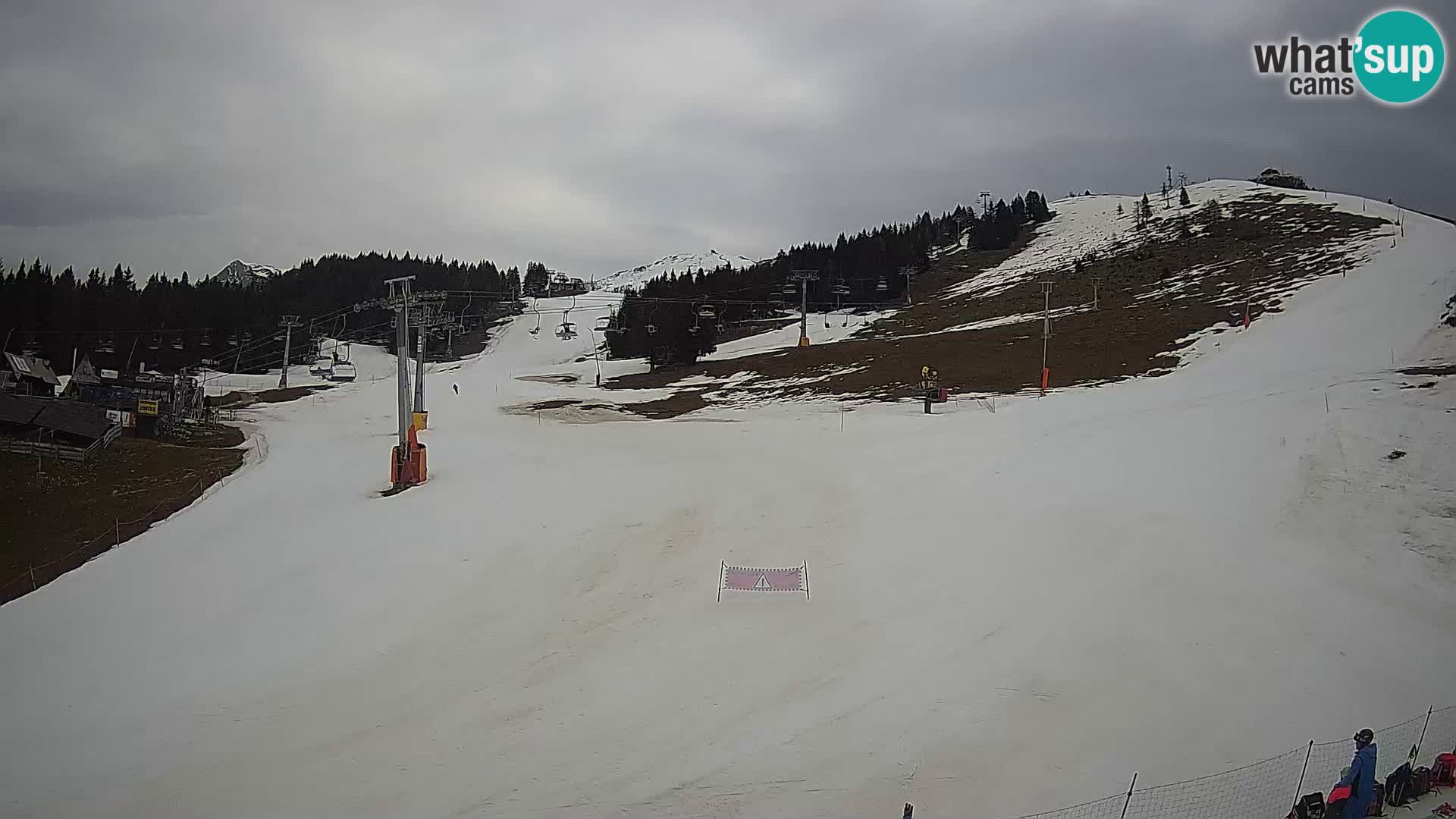 Krvavec kamera – Zgornja kabinska postaja