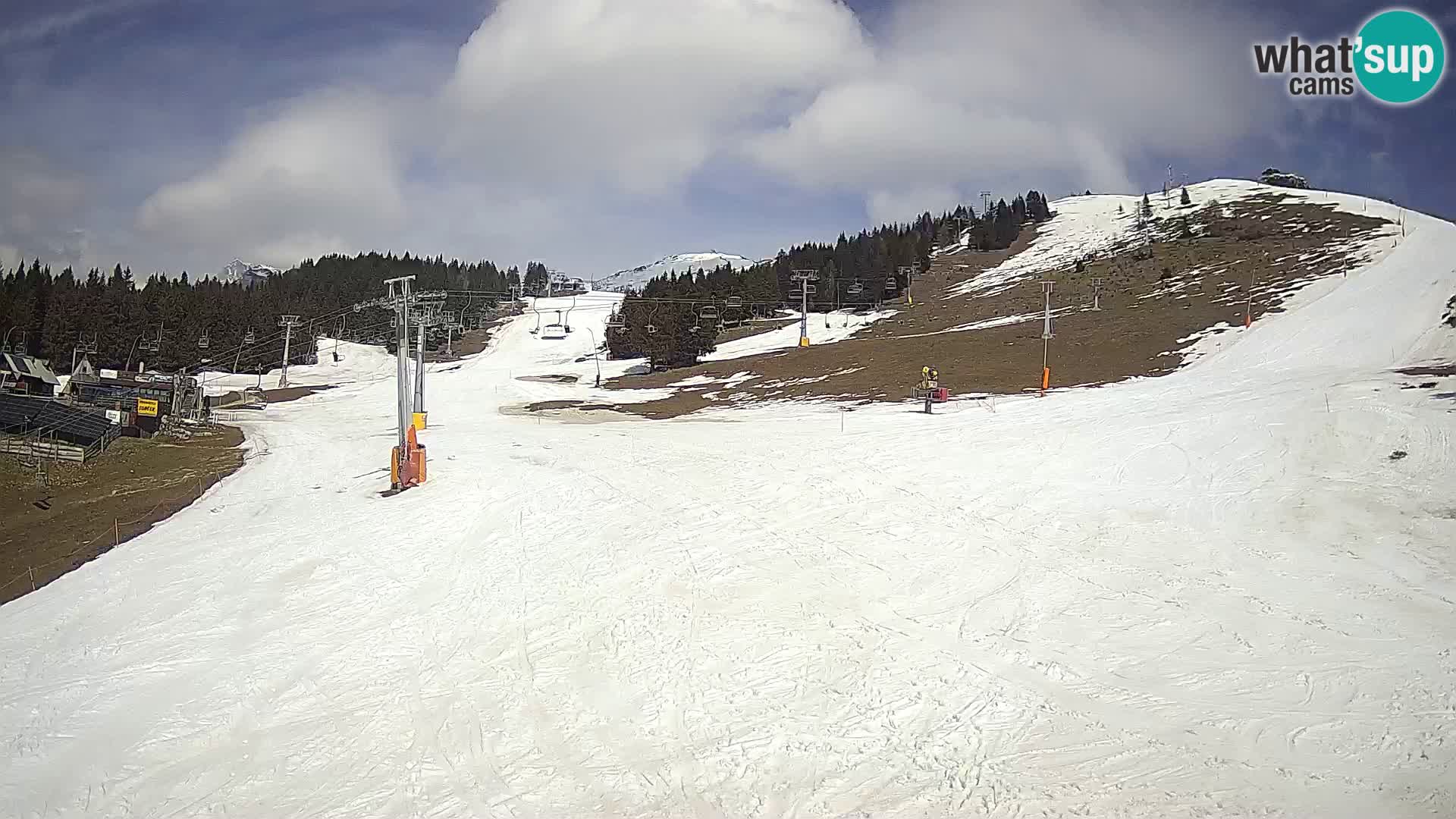 Krvavec kamera – Zgornja kabinska postaja