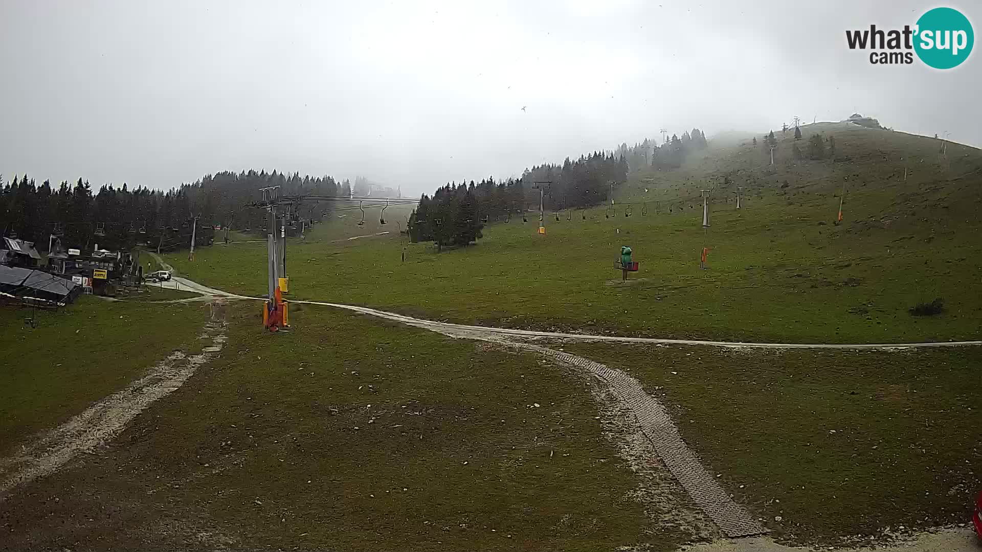 Krvavec kamera – Zgornja kabinska postaja