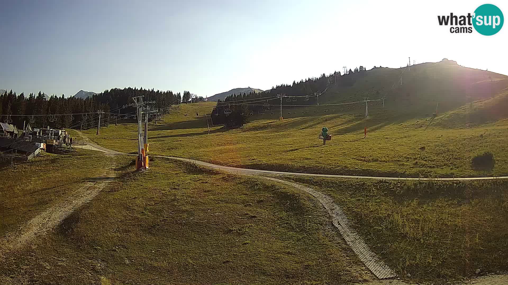 Krvavec kamera – Zgornja kabinska postaja