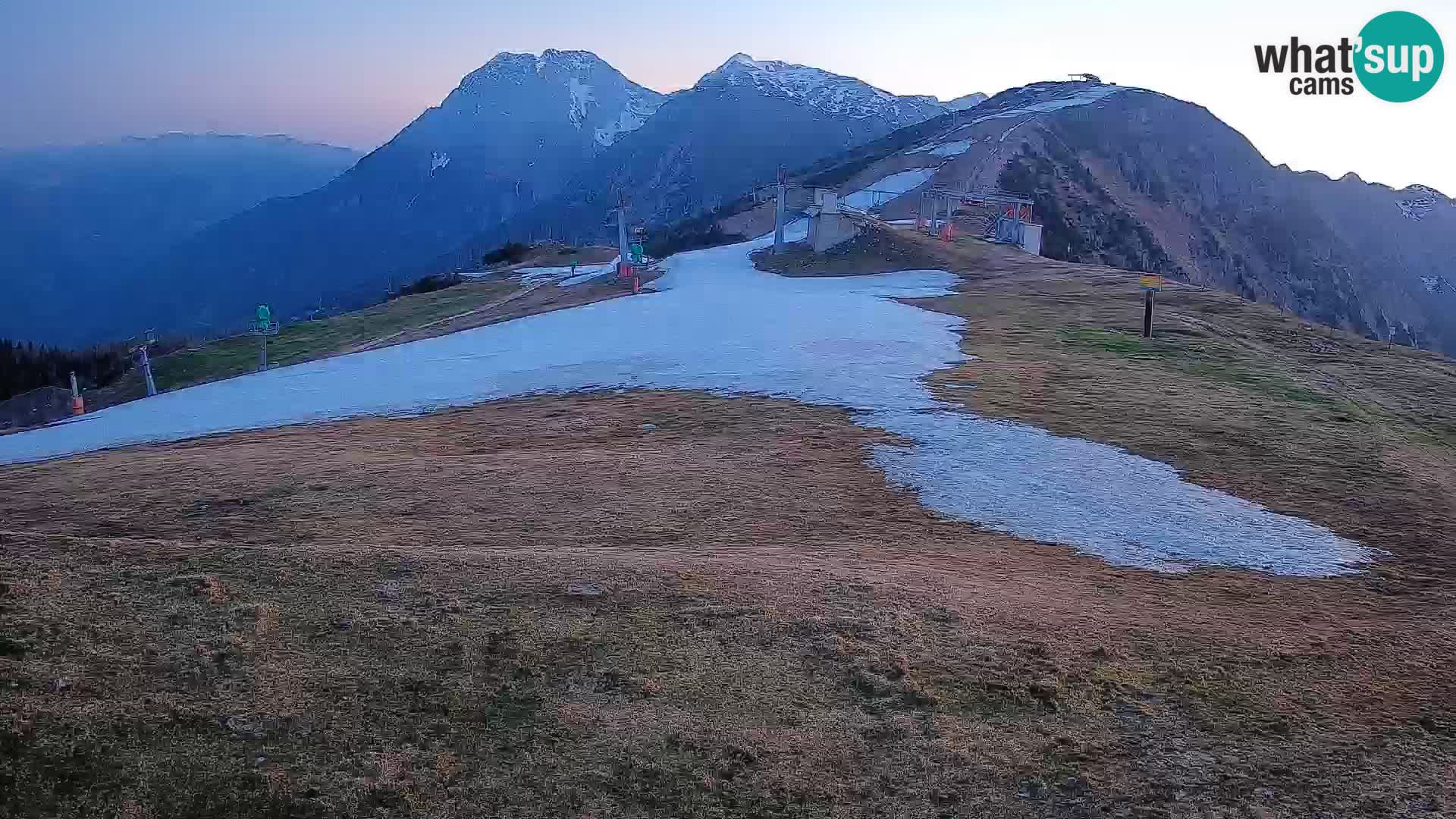 webcam Krvavec – top of the mountain