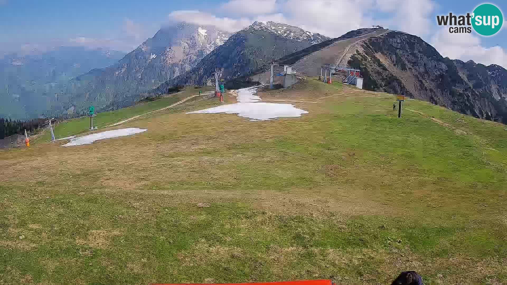 webcam Krvavec – top of the mountain