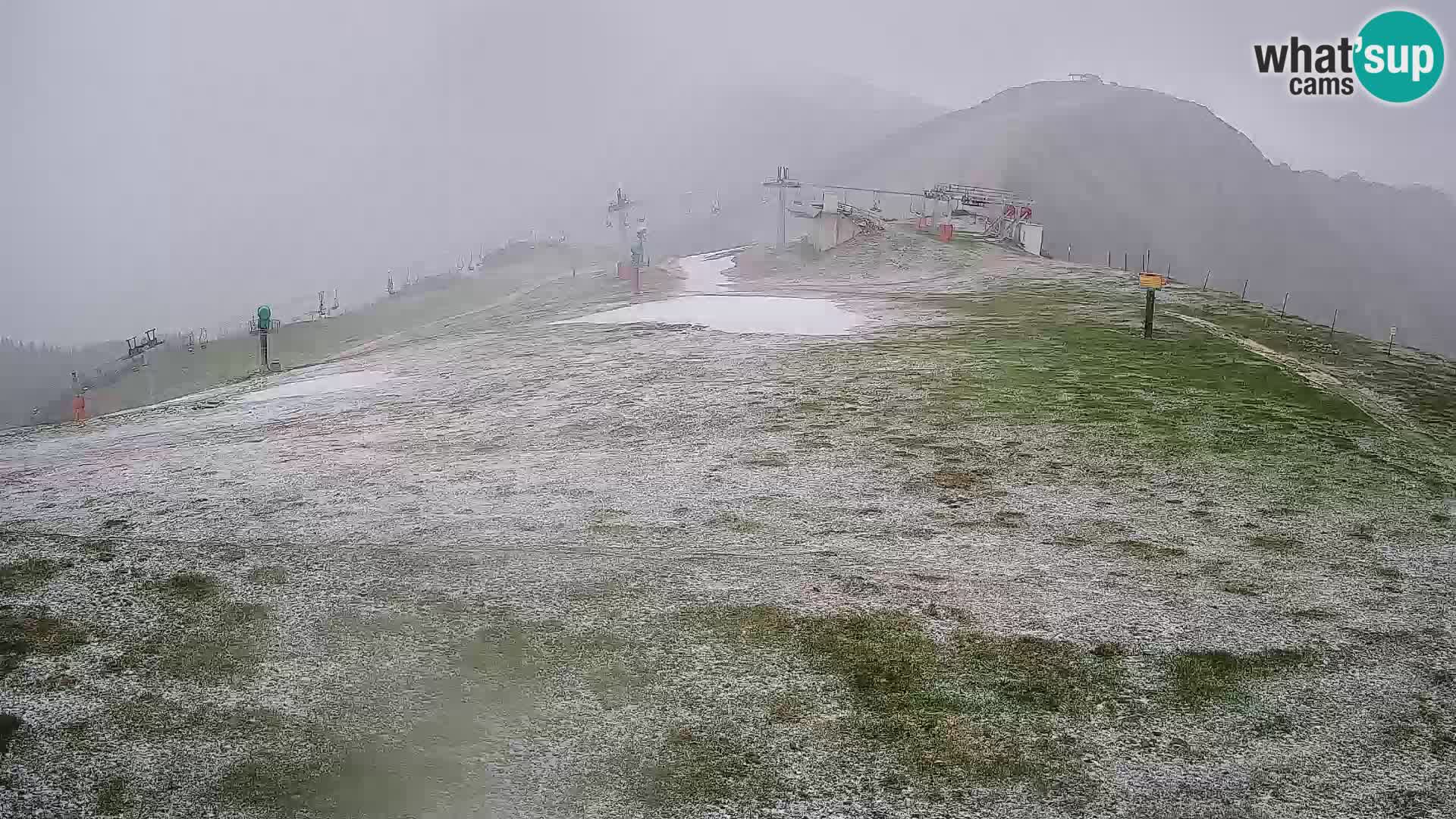 webcam Krvavec – top of the mountain