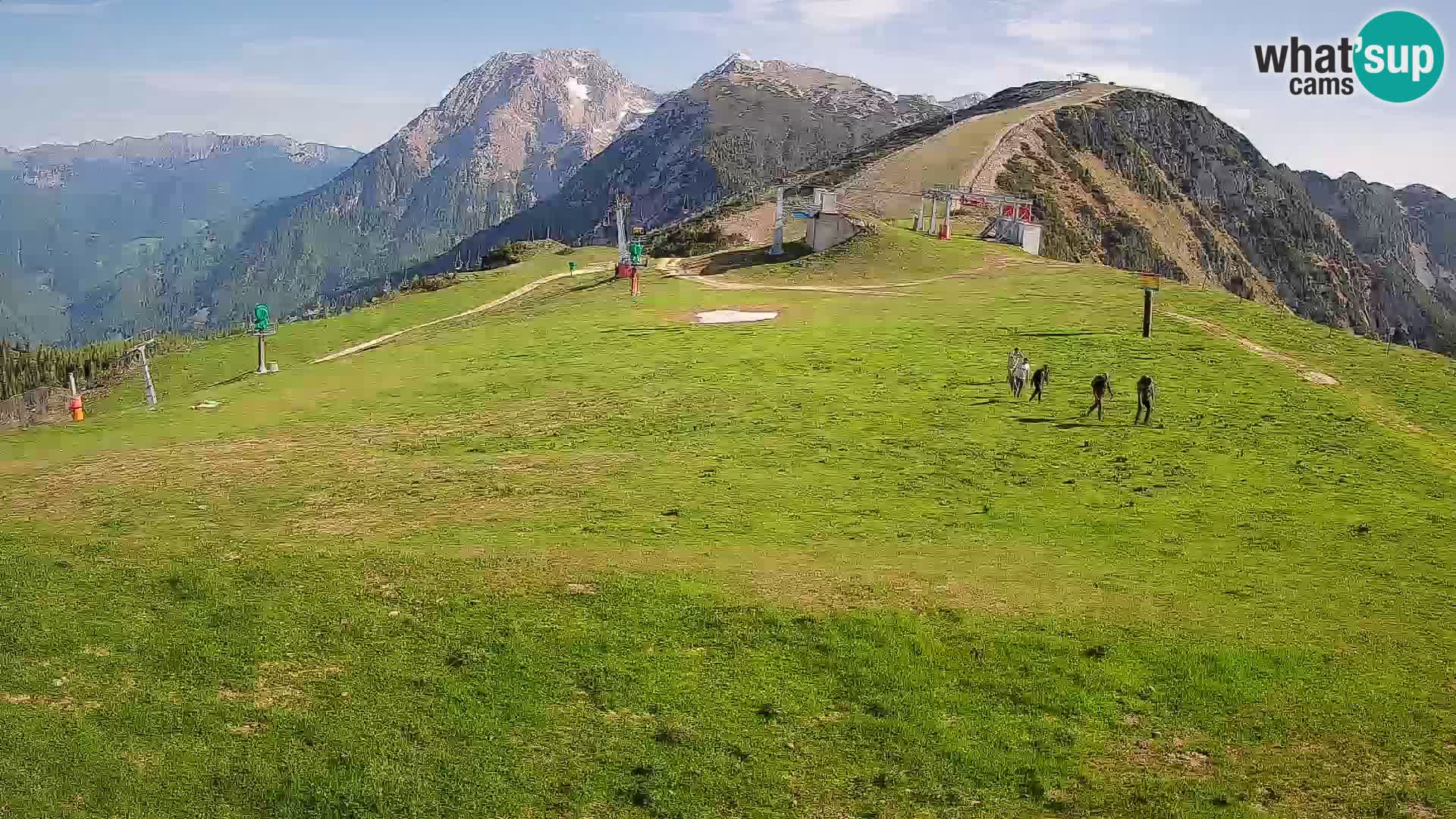 webcam Krvavec – top of the mountain