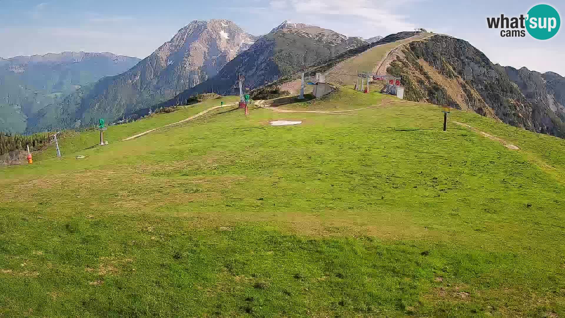 webcam Krvavec – top of the mountain