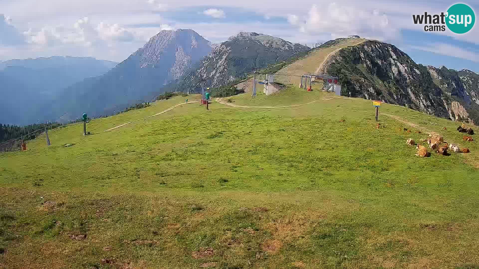 webcam Krvavec – top of the mountain