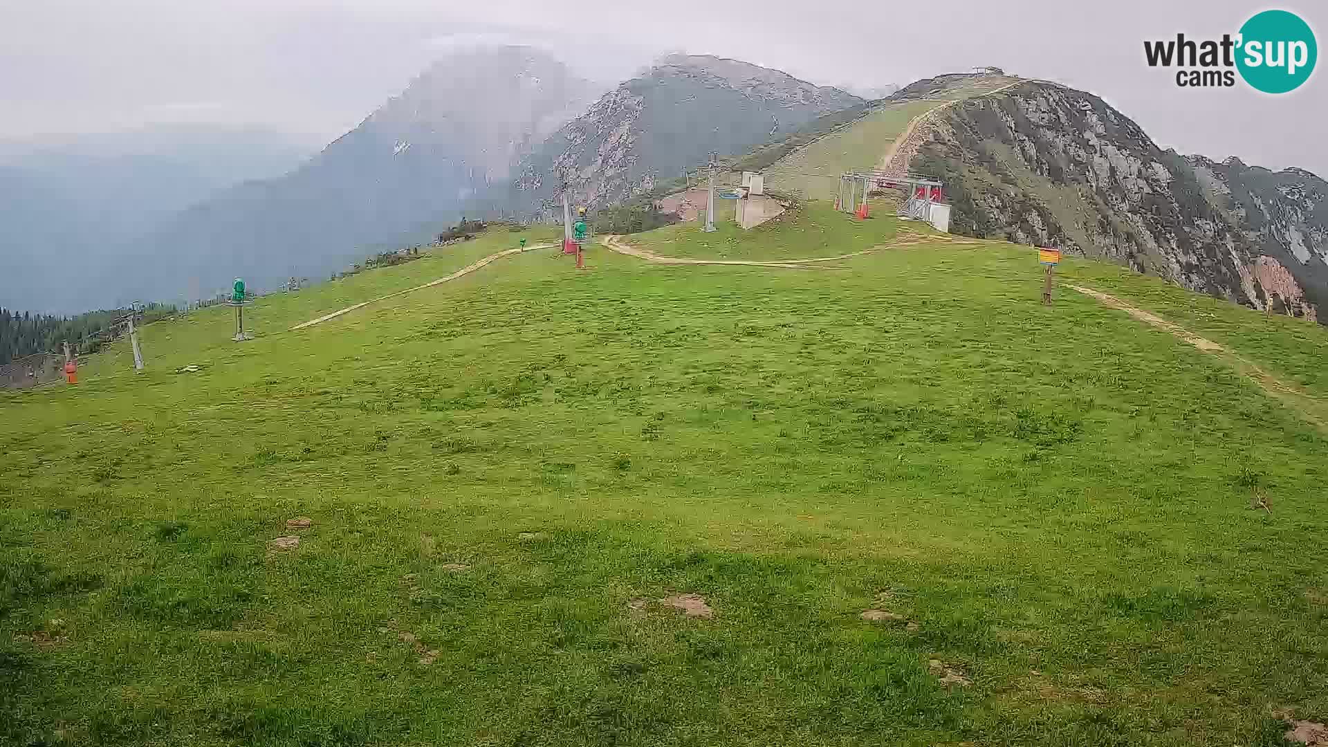 webcam Krvavec – top of the mountain