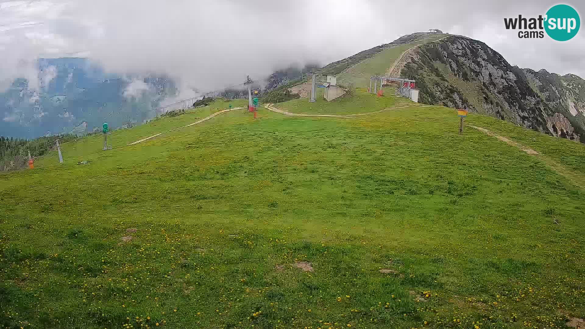 webcam Krvavec – top of the mountain