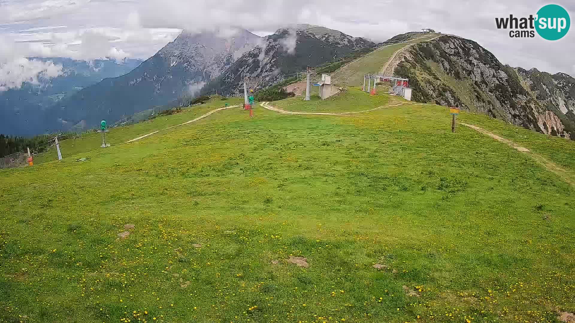 webcam Krvavec – top of the mountain