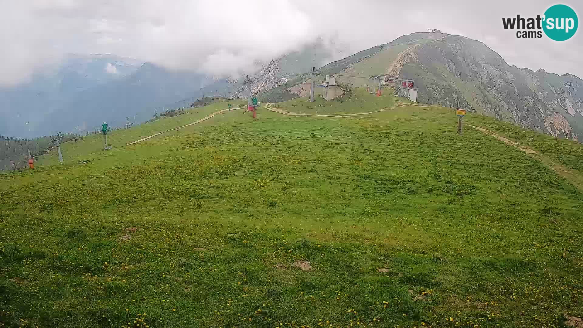webcam Krvavec – top of the mountain