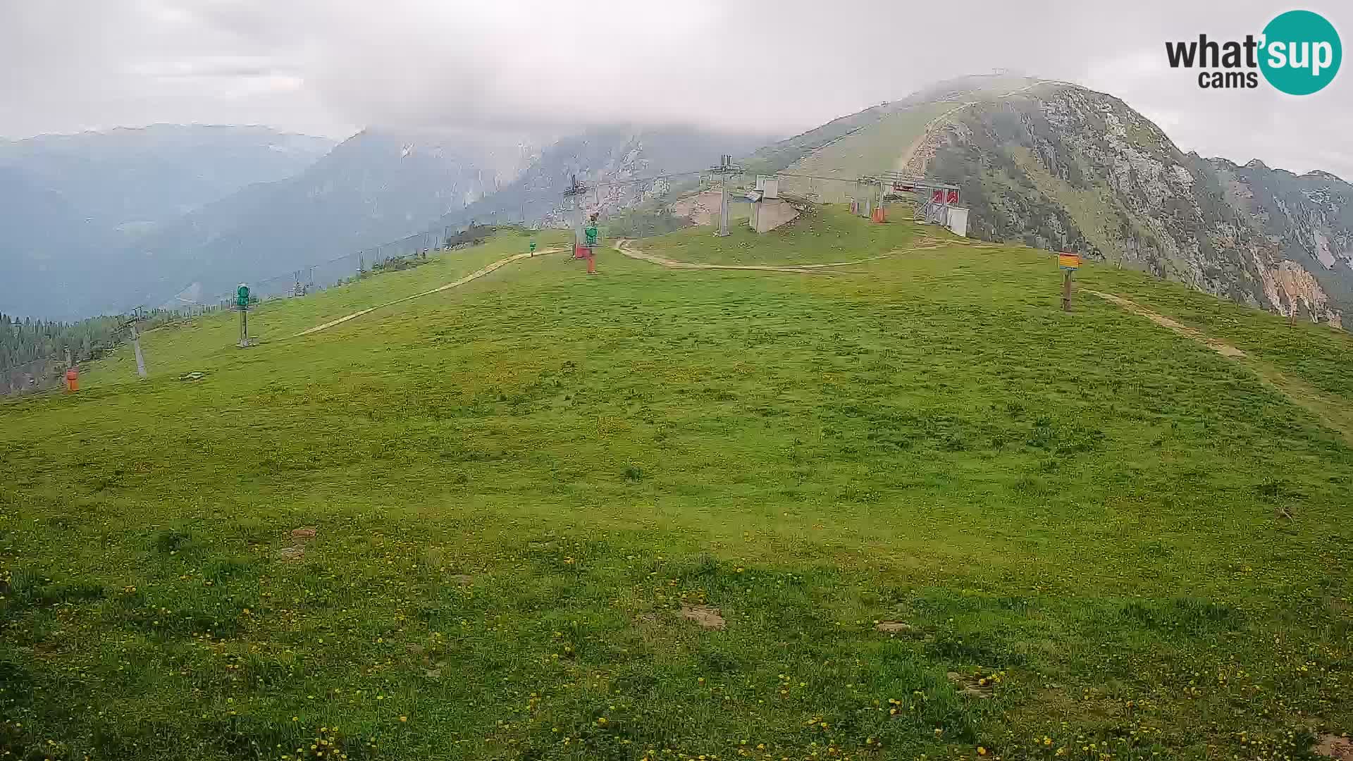 webcam Krvavec – top of the mountain