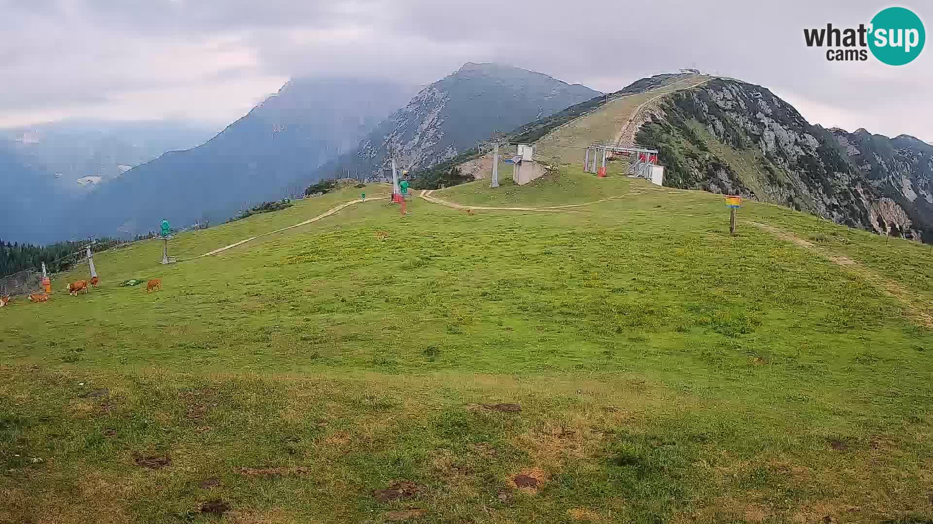 webcam Krvavec – top of the mountain