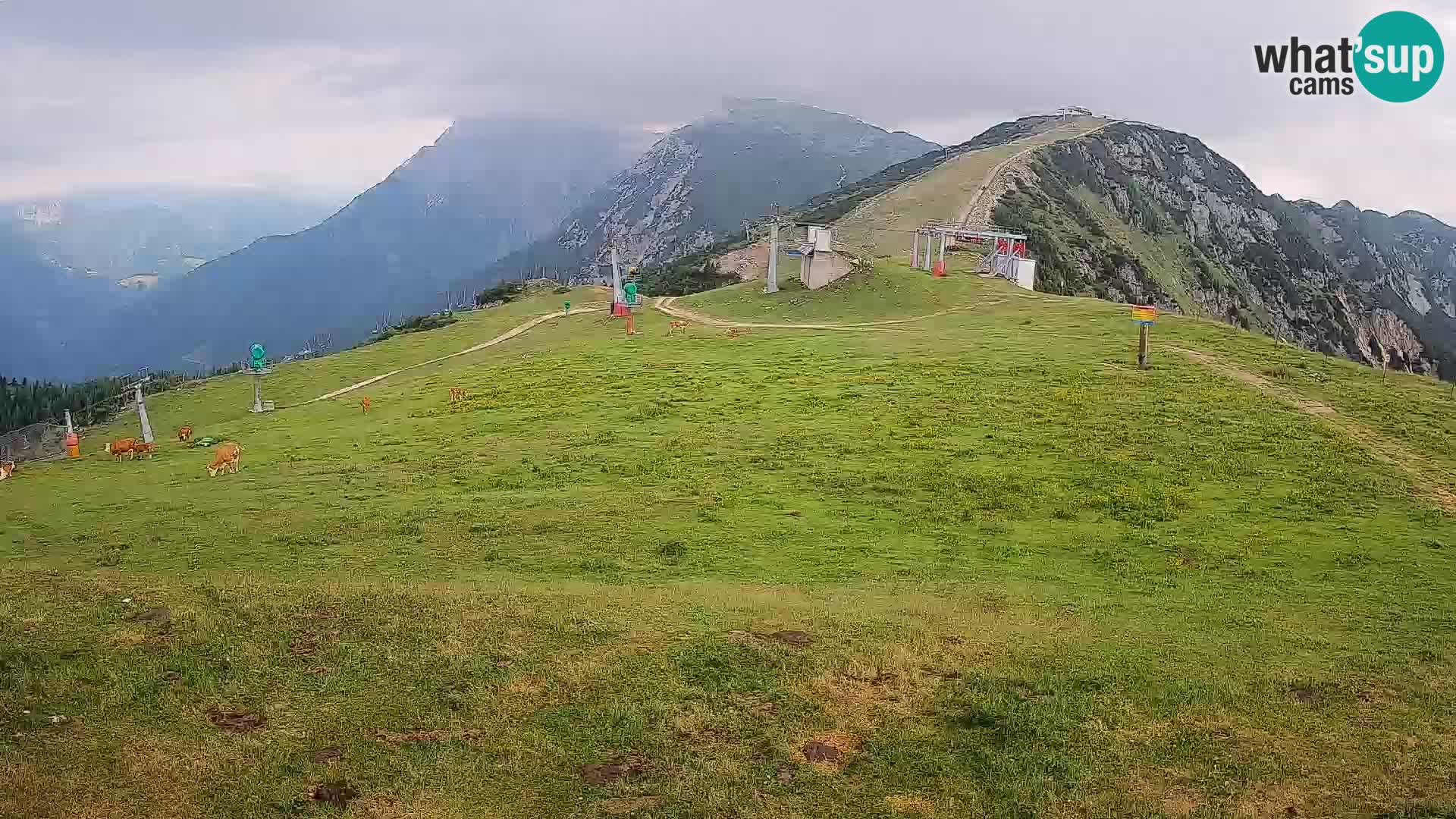 webcam Krvavec – top of the mountain