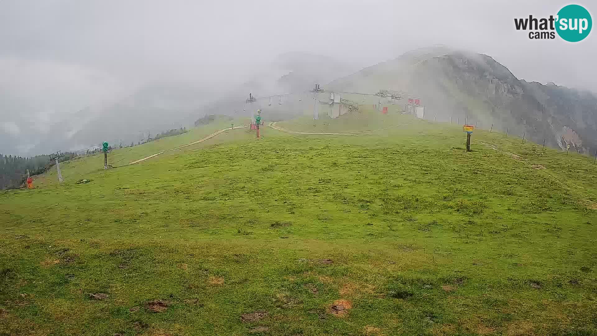 webcam Krvavec – top of the mountain