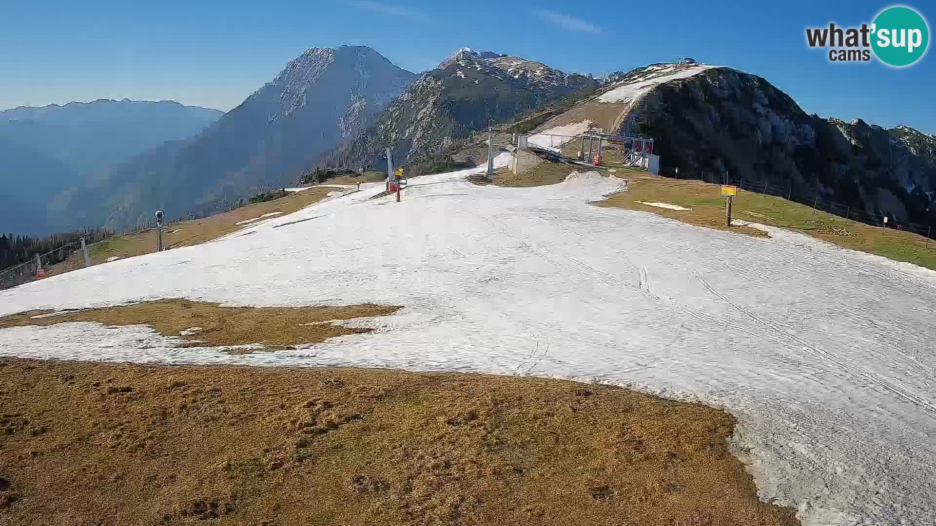 webcam Krvavec – top of the mountain