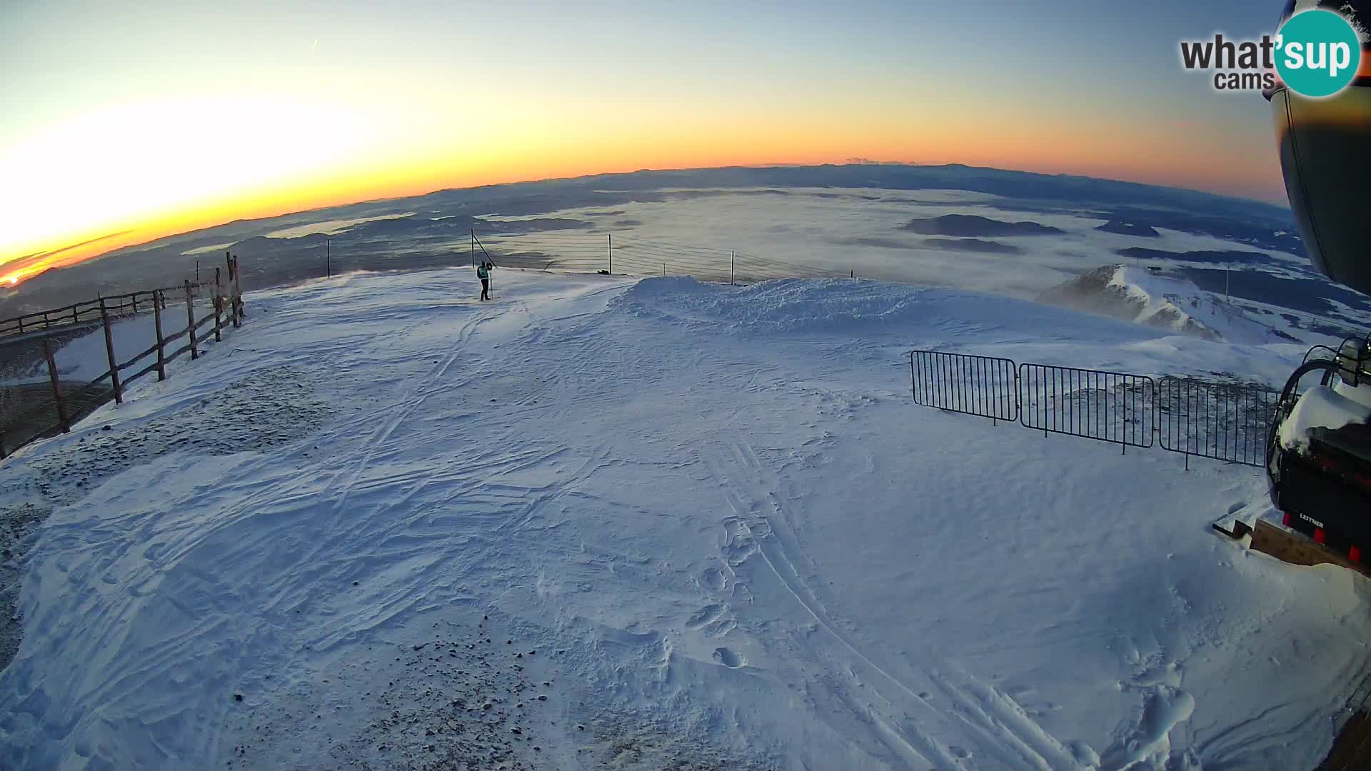 Webcam Skigebiet Krvavec – Veliki Zvoh  – 1971m – Slowenien