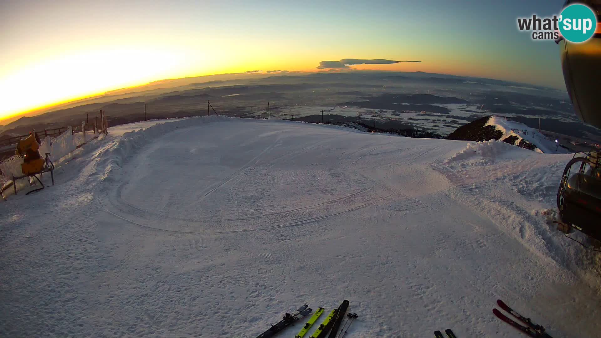 Ski Krvavec – Veliki Zvoh  – 1971m – Slovénie