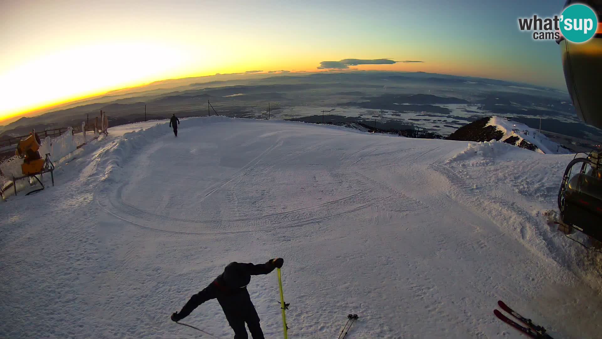 Ski Krvavec – Veliki Zvoh  – 1971m – Slovénie