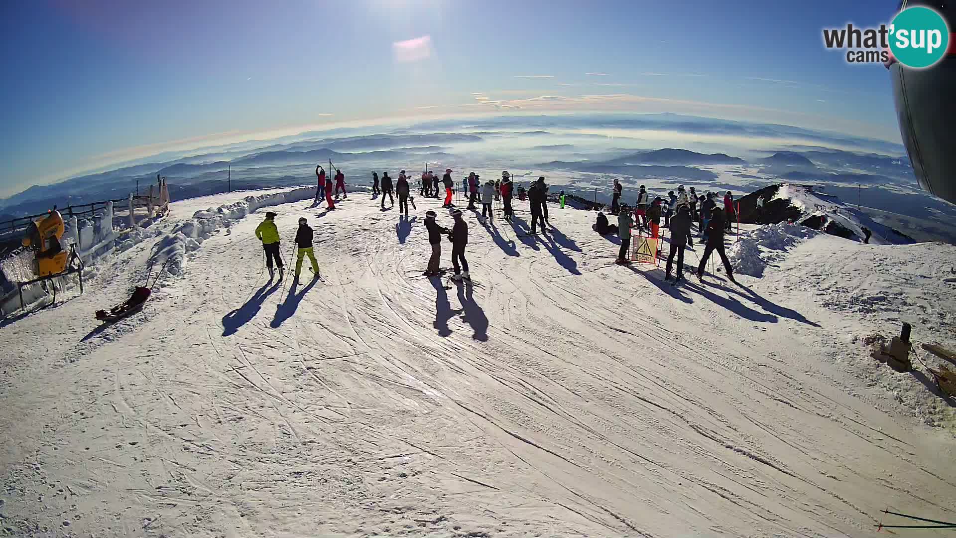 Live webcam Ski Krvavec – Veliki Zvoh  – 1971m