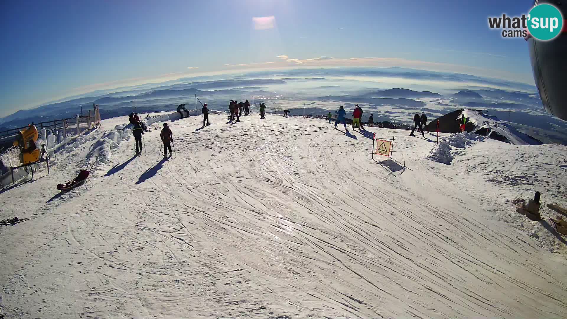 Live webcam Ski Krvavec – Veliki Zvoh  – 1971m