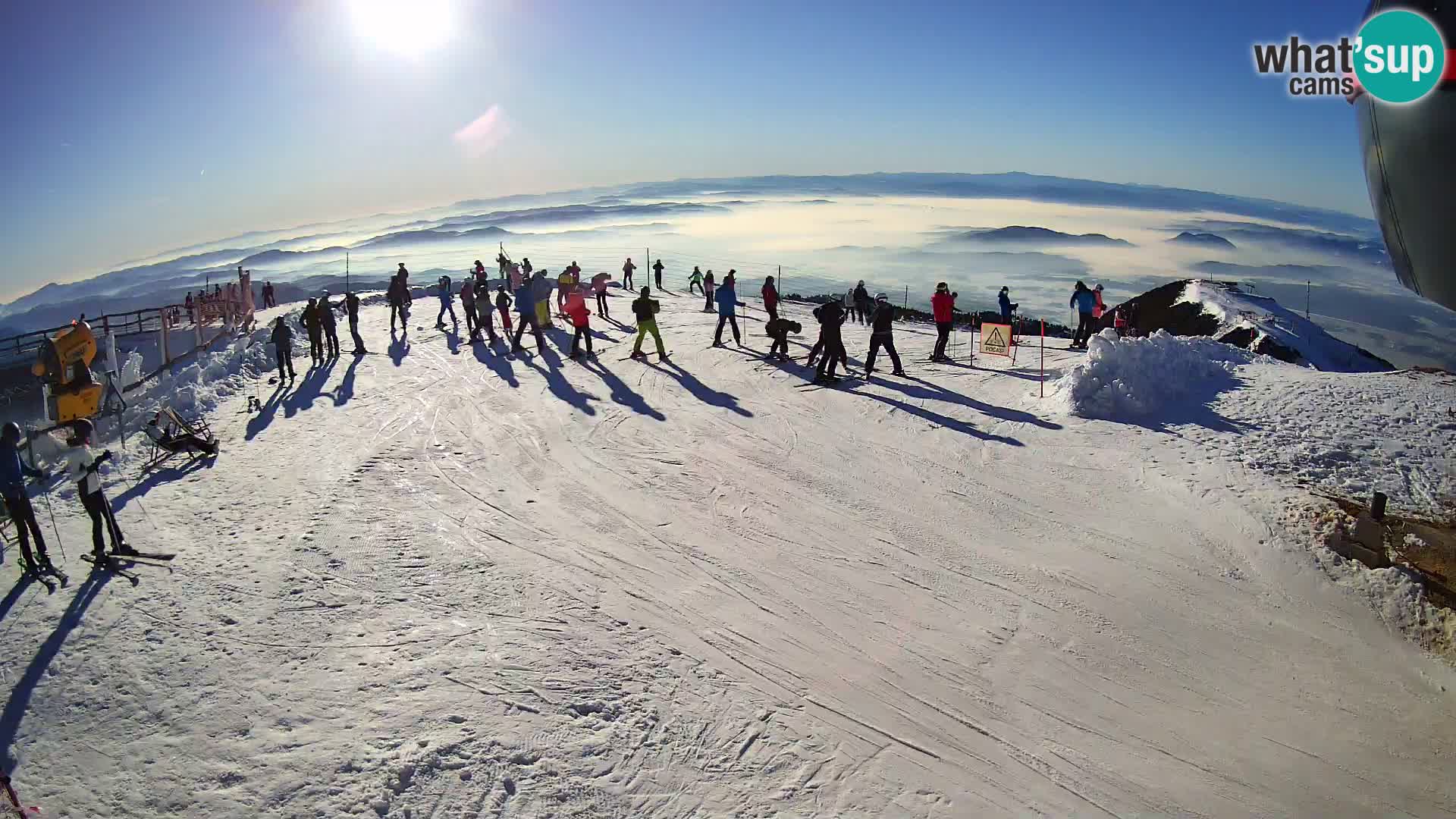 Webcam Skigebiet Krvavec – Veliki Zvoh  – 1971m – Slowenien