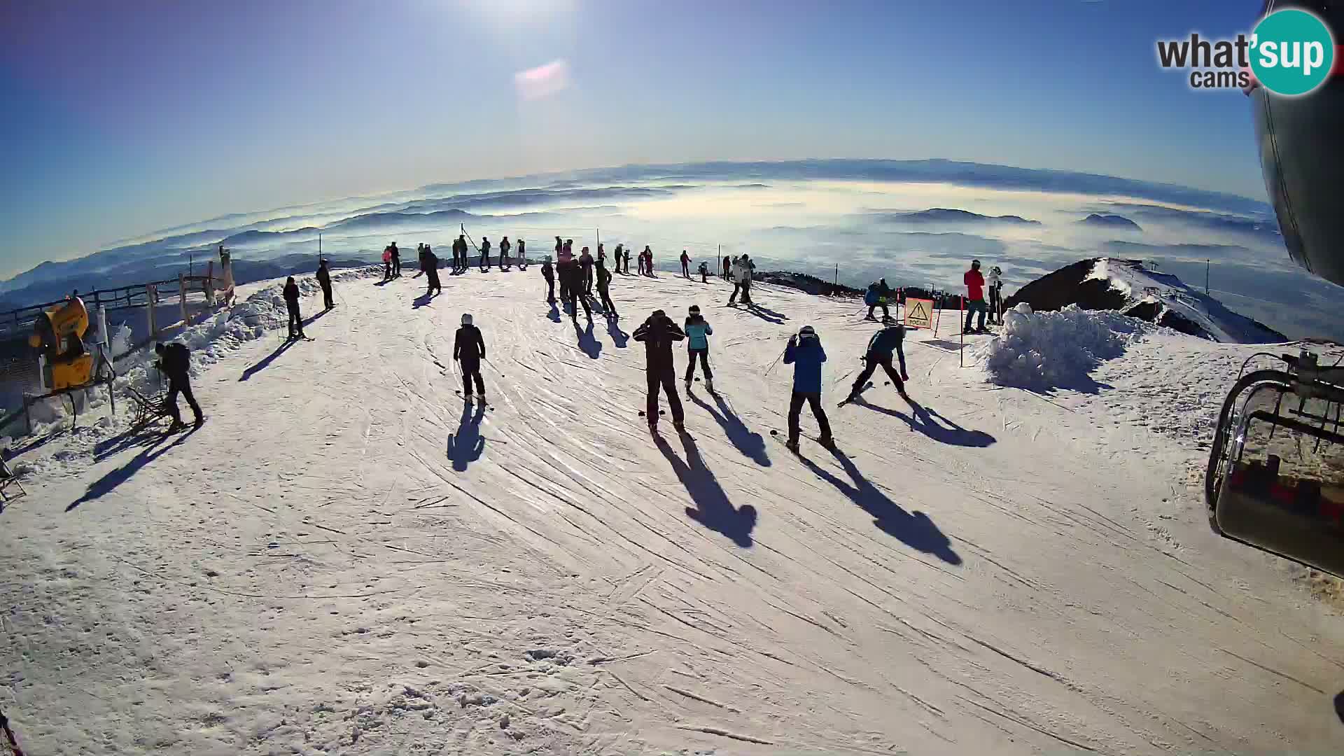 Webcam Skigebiet Krvavec – Veliki Zvoh  – 1971m – Slowenien