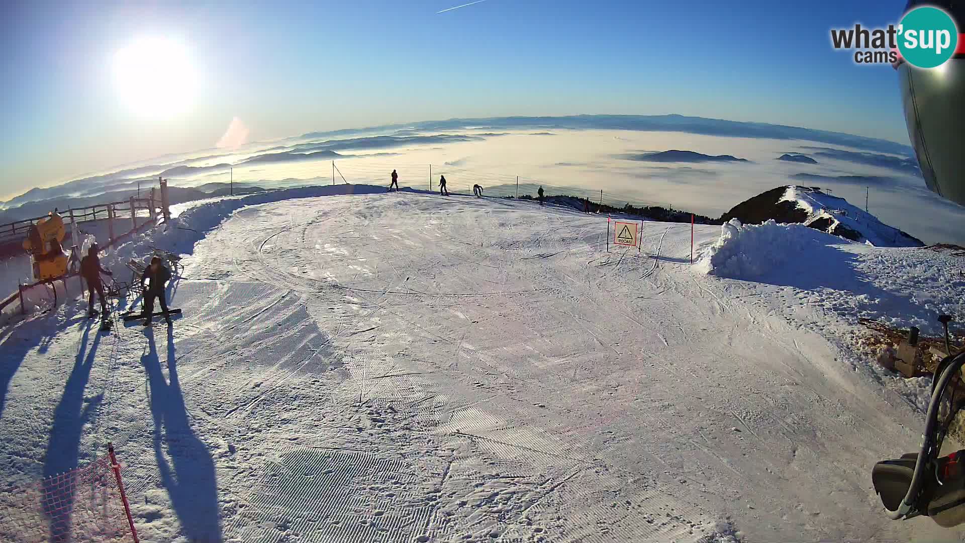 Webcam Skigebiet Krvavec – Veliki Zvoh  – 1971m – Slowenien