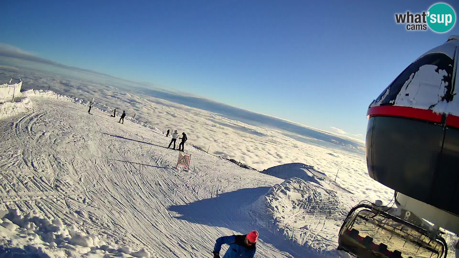 Live webcam Ski Krvavec – Veliki Zvoh  – 1971m