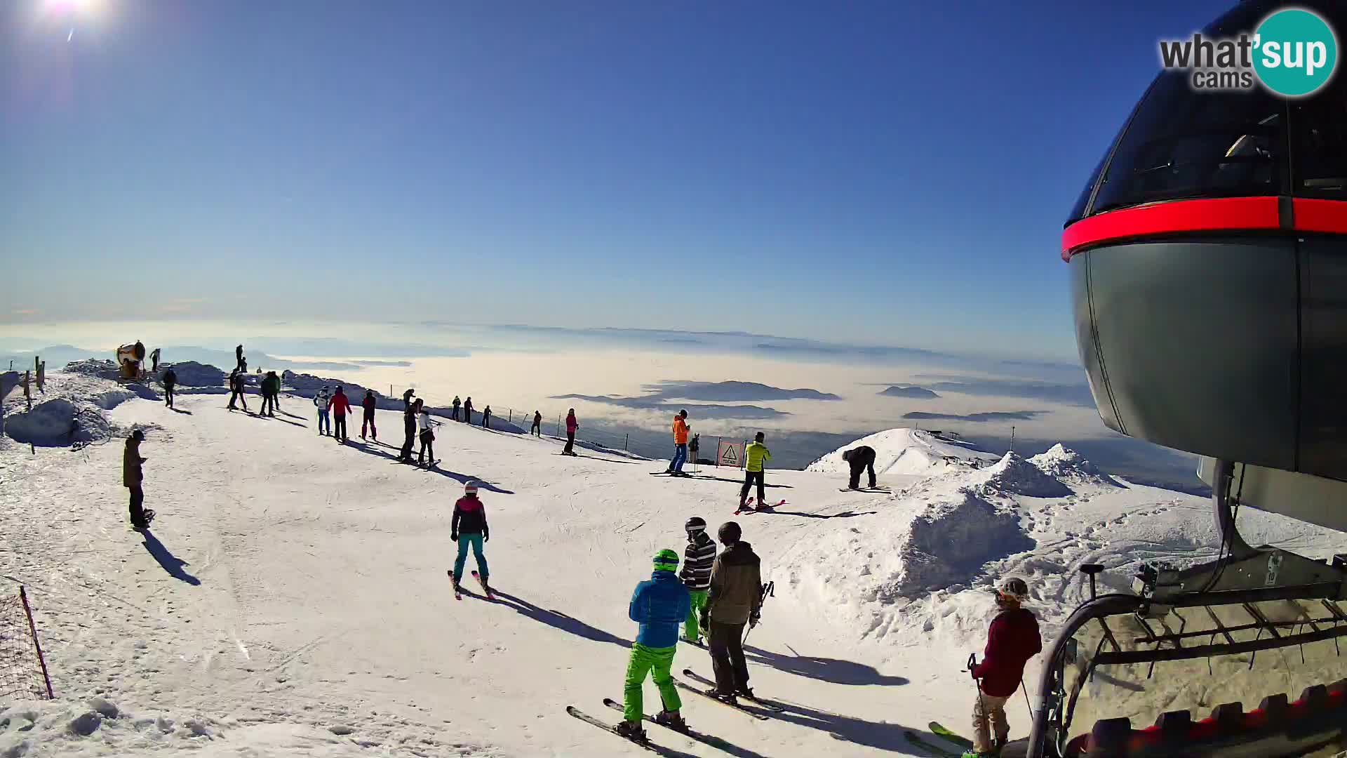 Webcam Skigebiet Krvavec – Veliki Zvoh  – 1971m – Slowenien