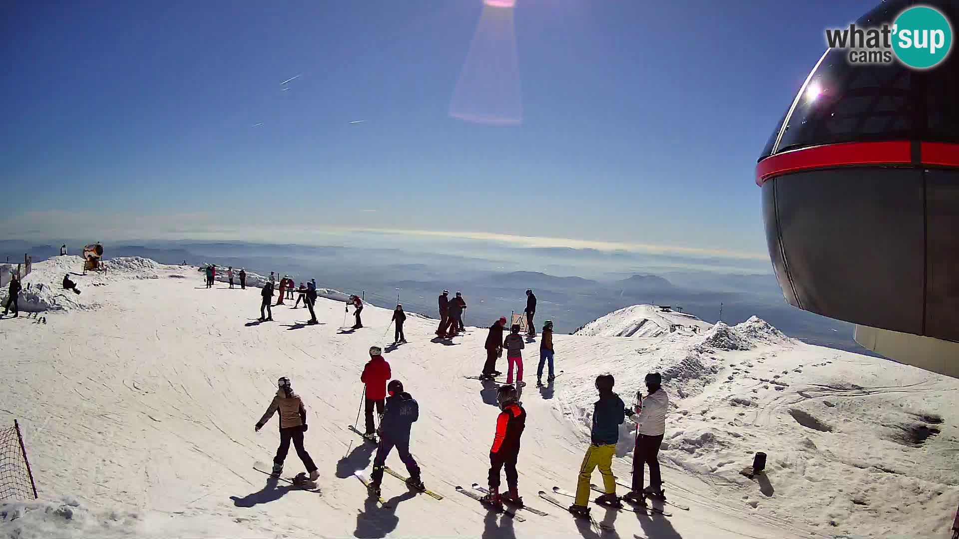 Live webcam Ski Krvavec – Veliki Zvoh  – 1971m