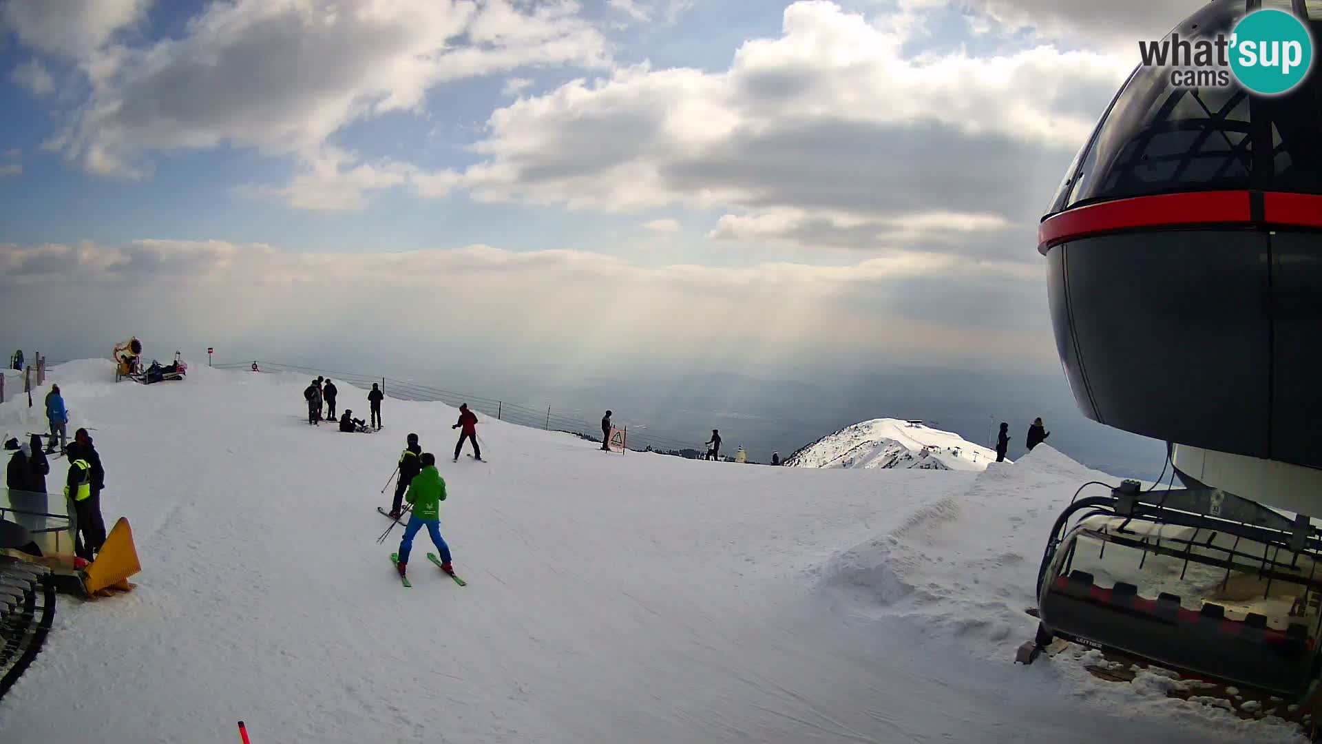 Live webcam Ski Krvavec – Veliki Zvoh  – 1971m