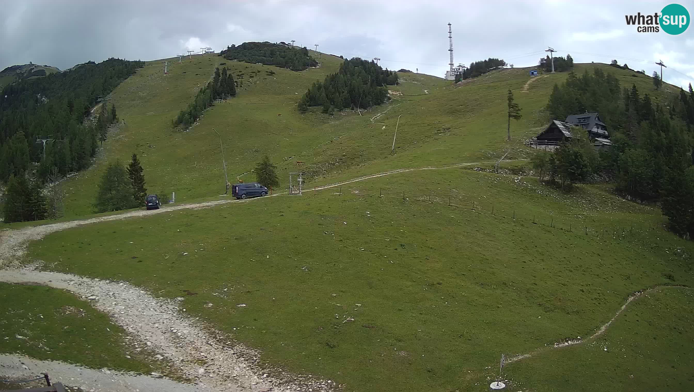 Krvavec web kamera – pokretna