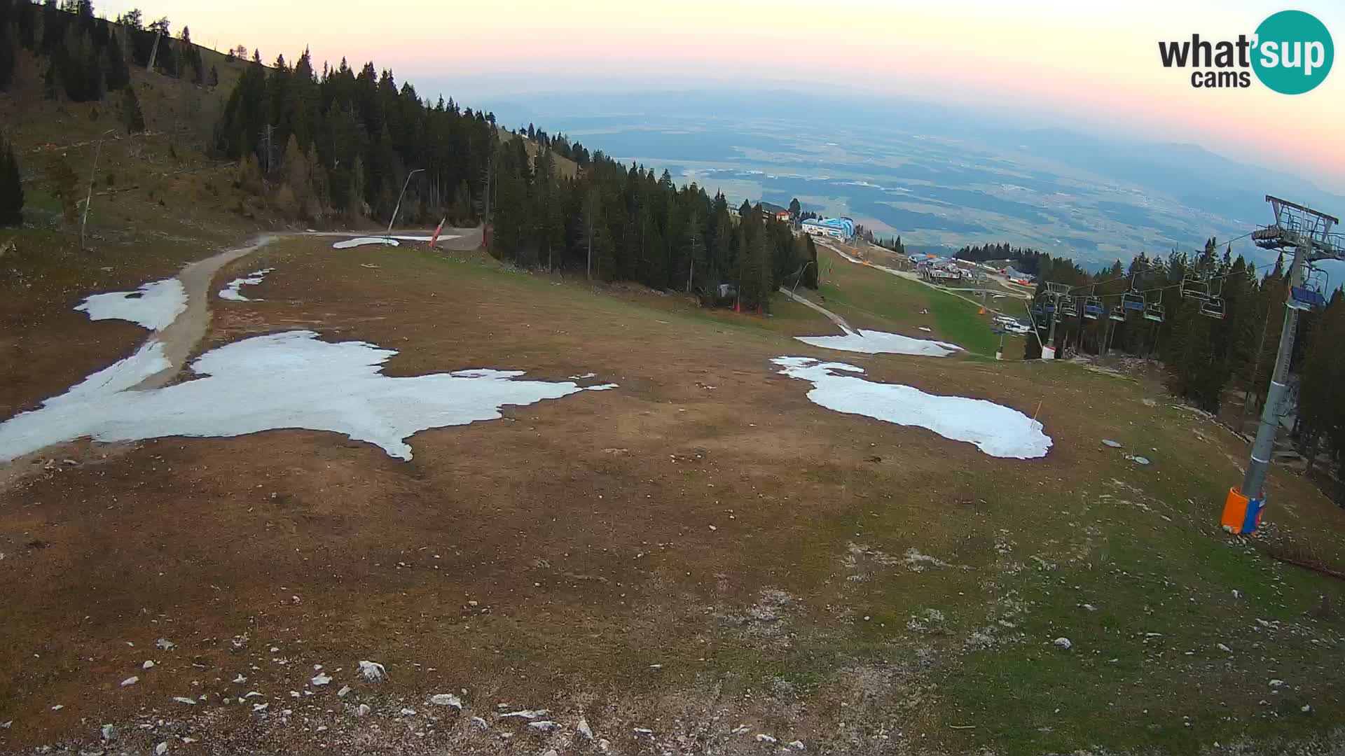 Krvavec webcam livestreaming – Gospinca
