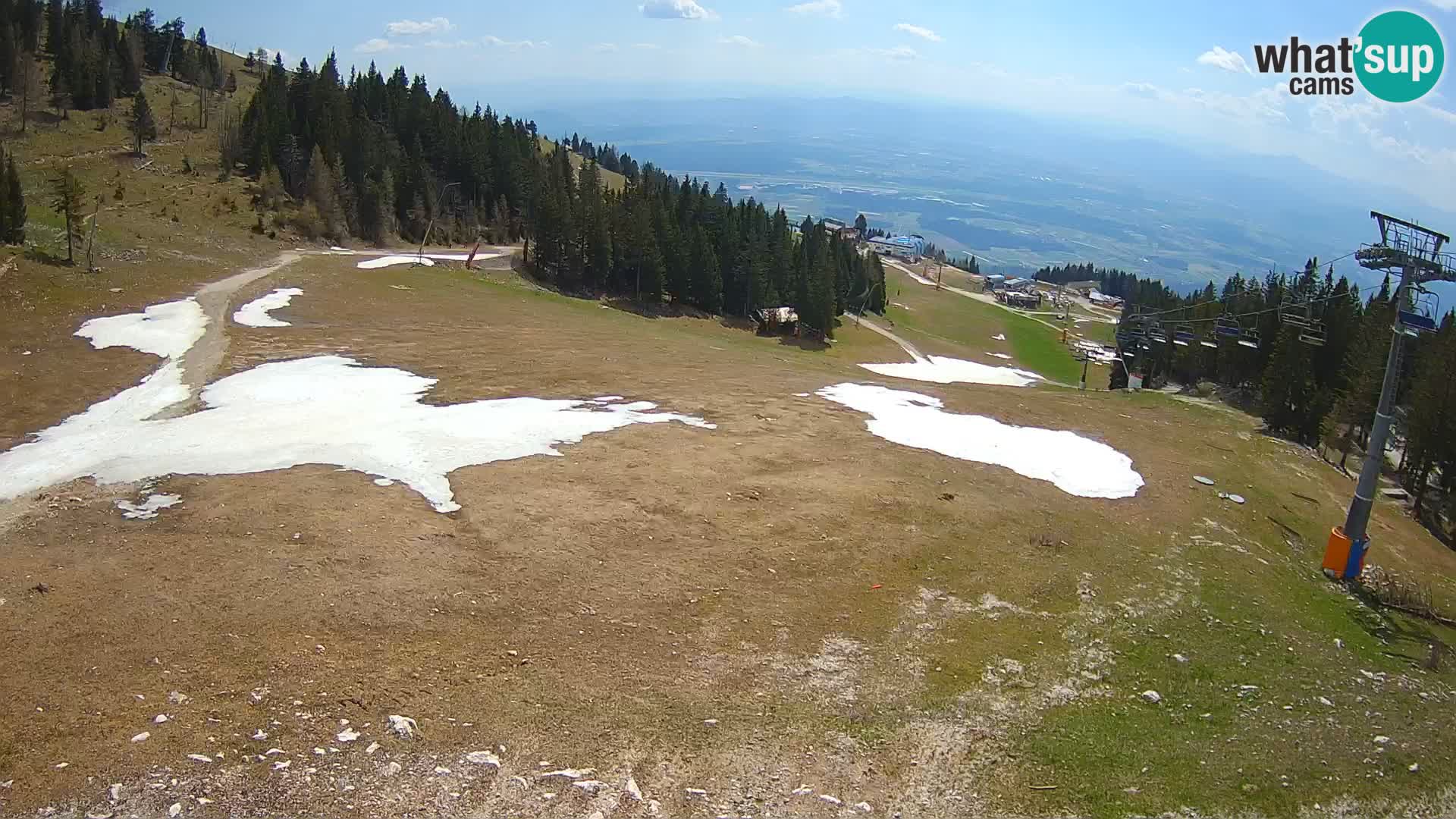 Krvavec webcam livestreaming – Gospinca