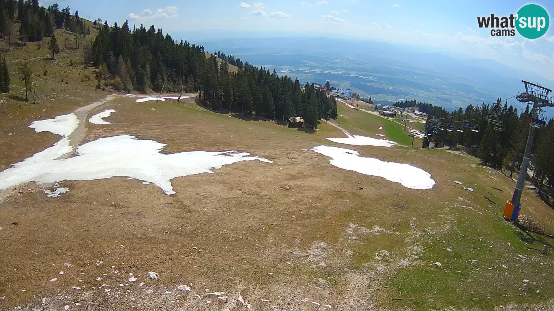 Krvavec webcam livestreaming – Gospinca