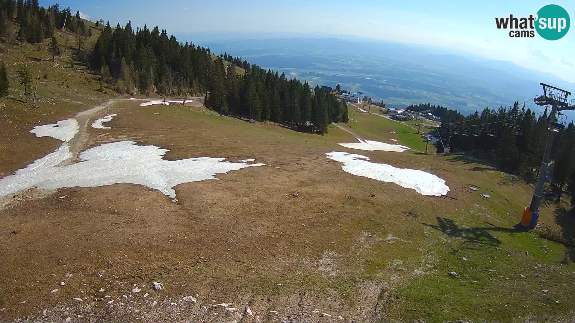 Krvavec webcam livestreaming – Gospinca
