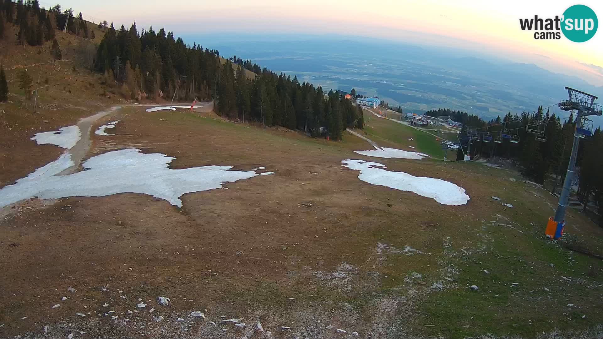 Krvavec webcam livestreaming – Gospinca