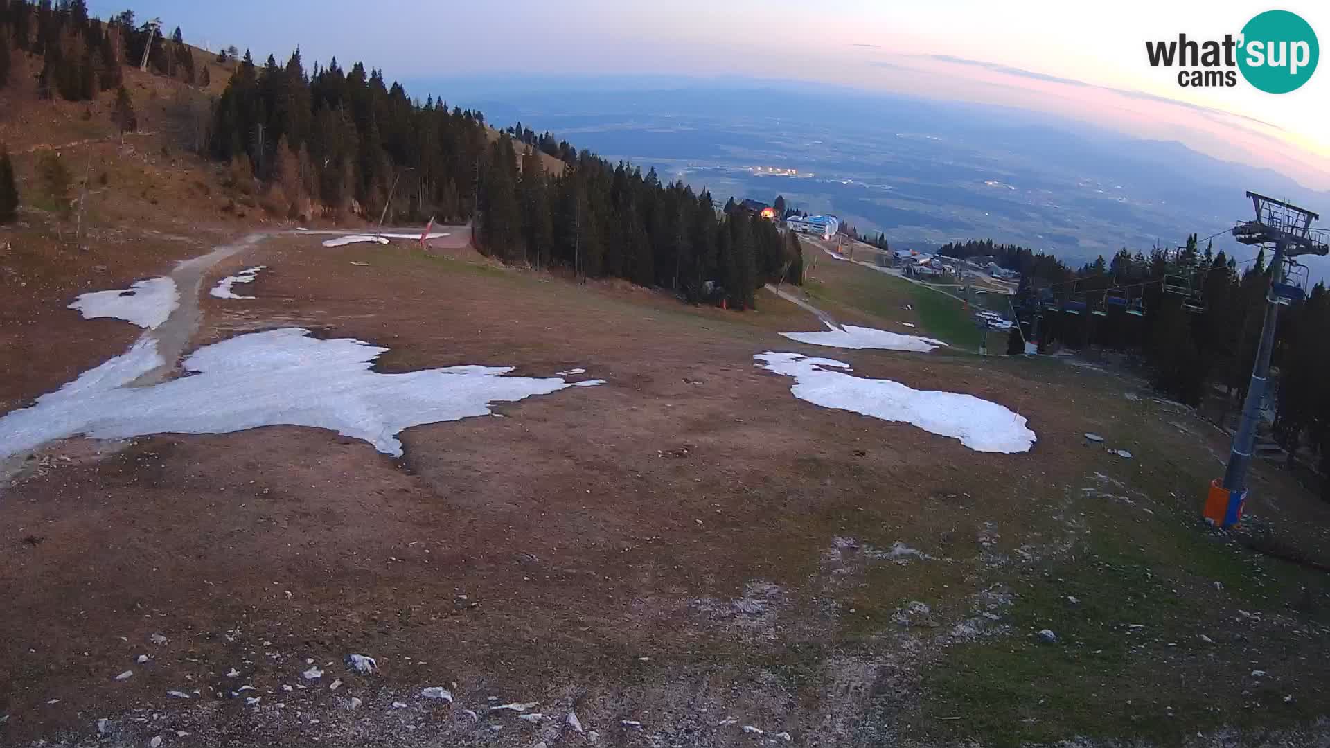 Krvavec webcam livestreaming – Gospinca