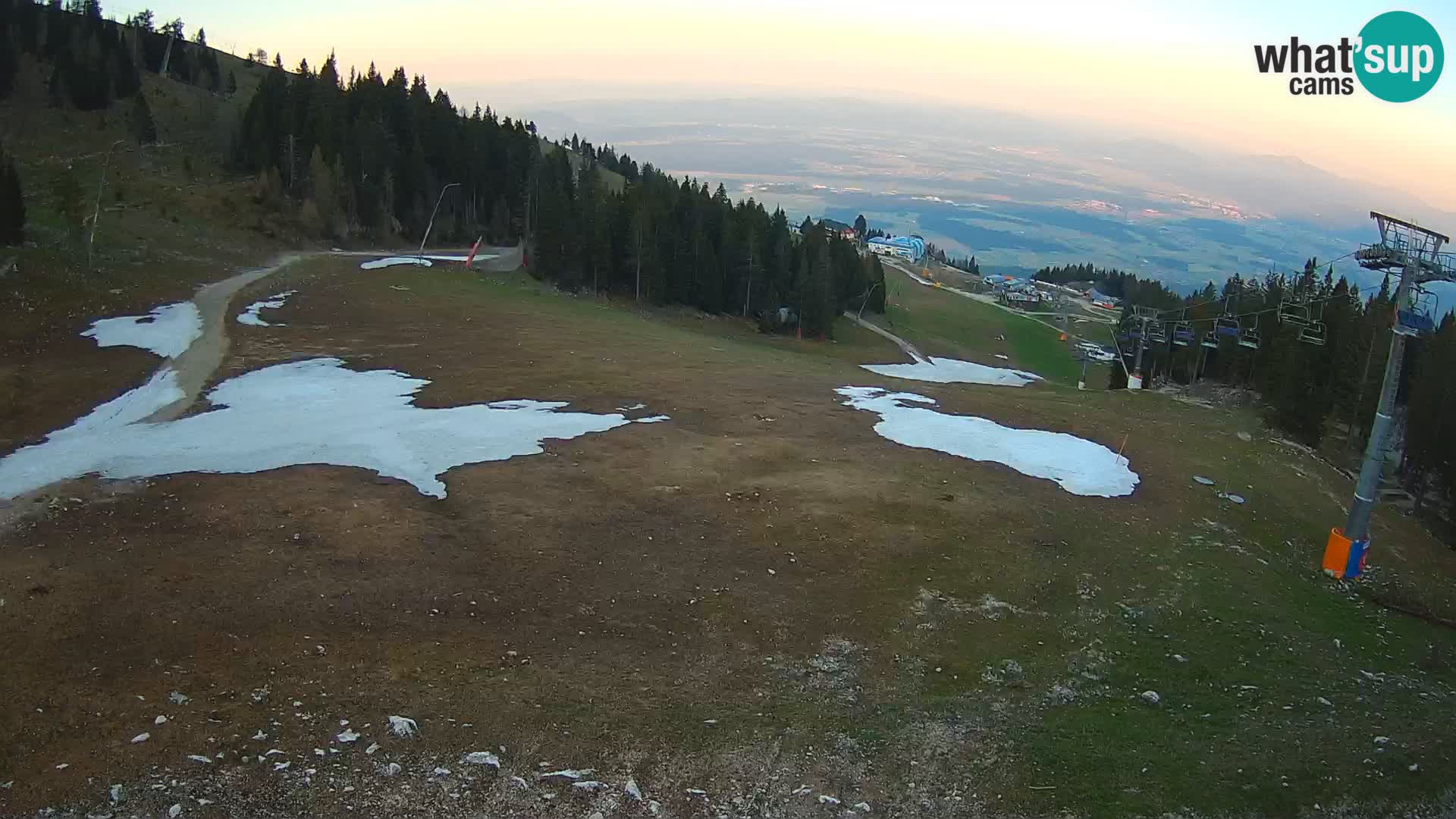Krvavec webcam livestreaming – Gospinca