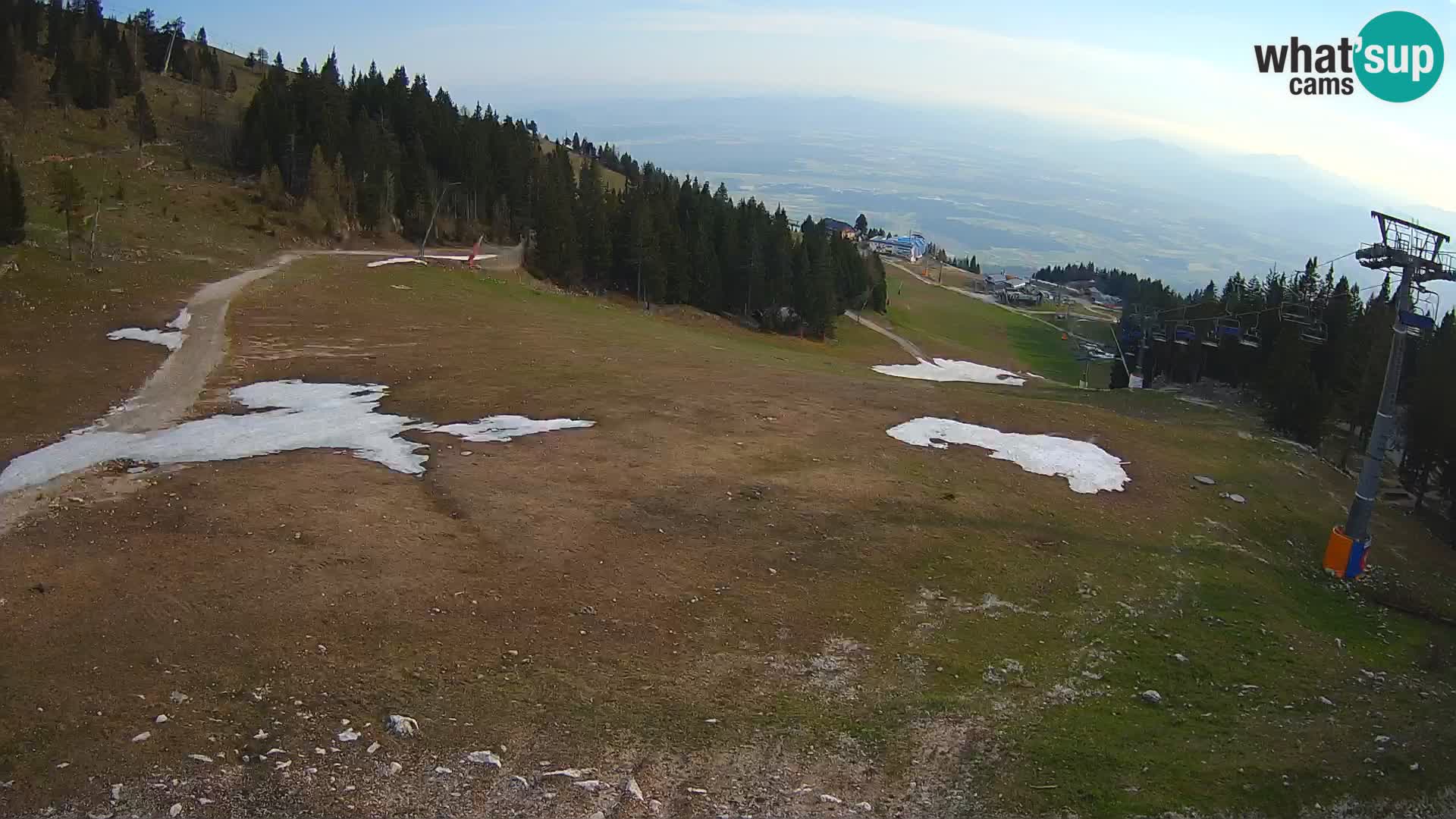 Krvavec webcam livestreaming – Gospinca