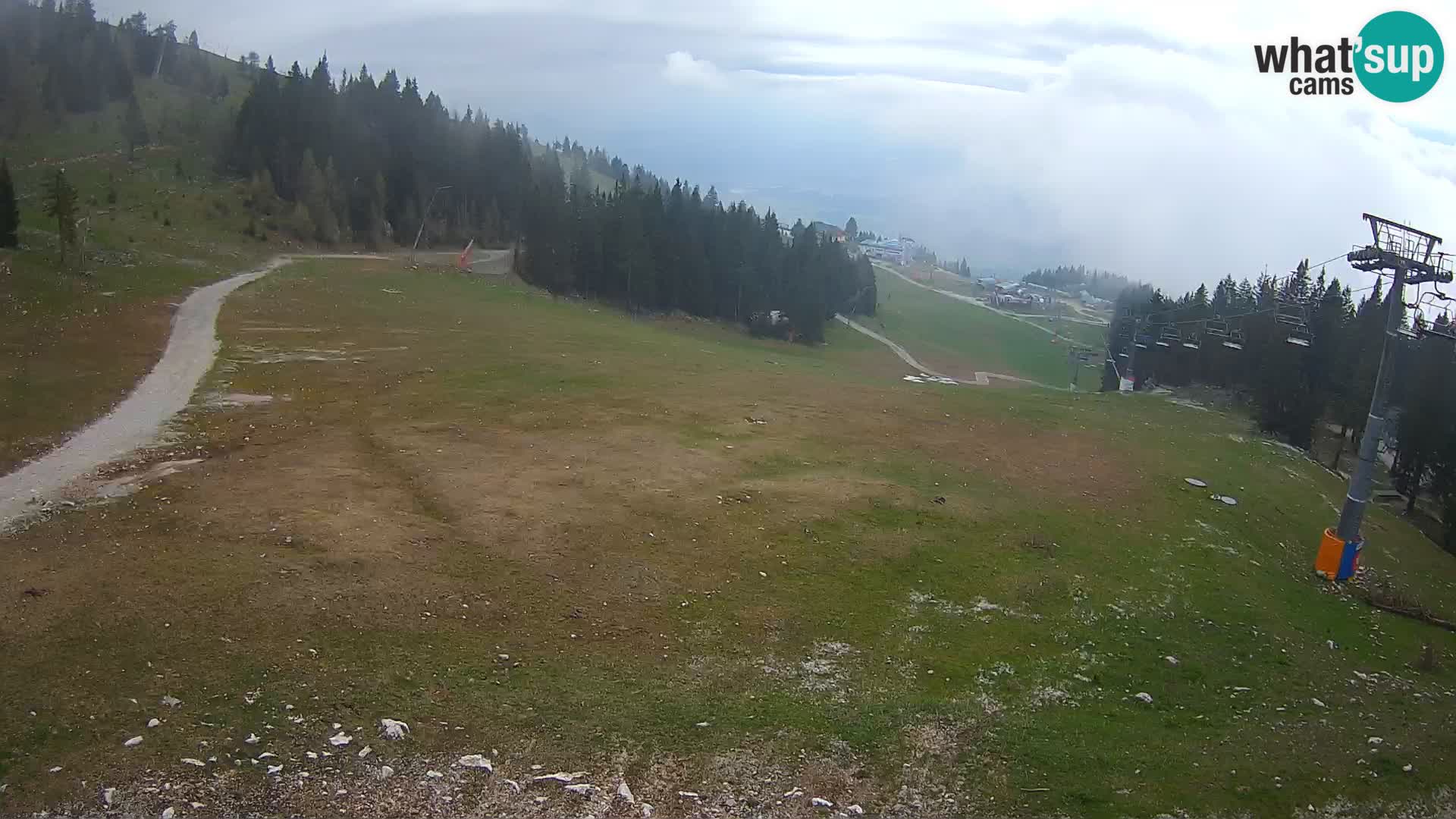 Krvavec webcam livestreaming – Gospinca