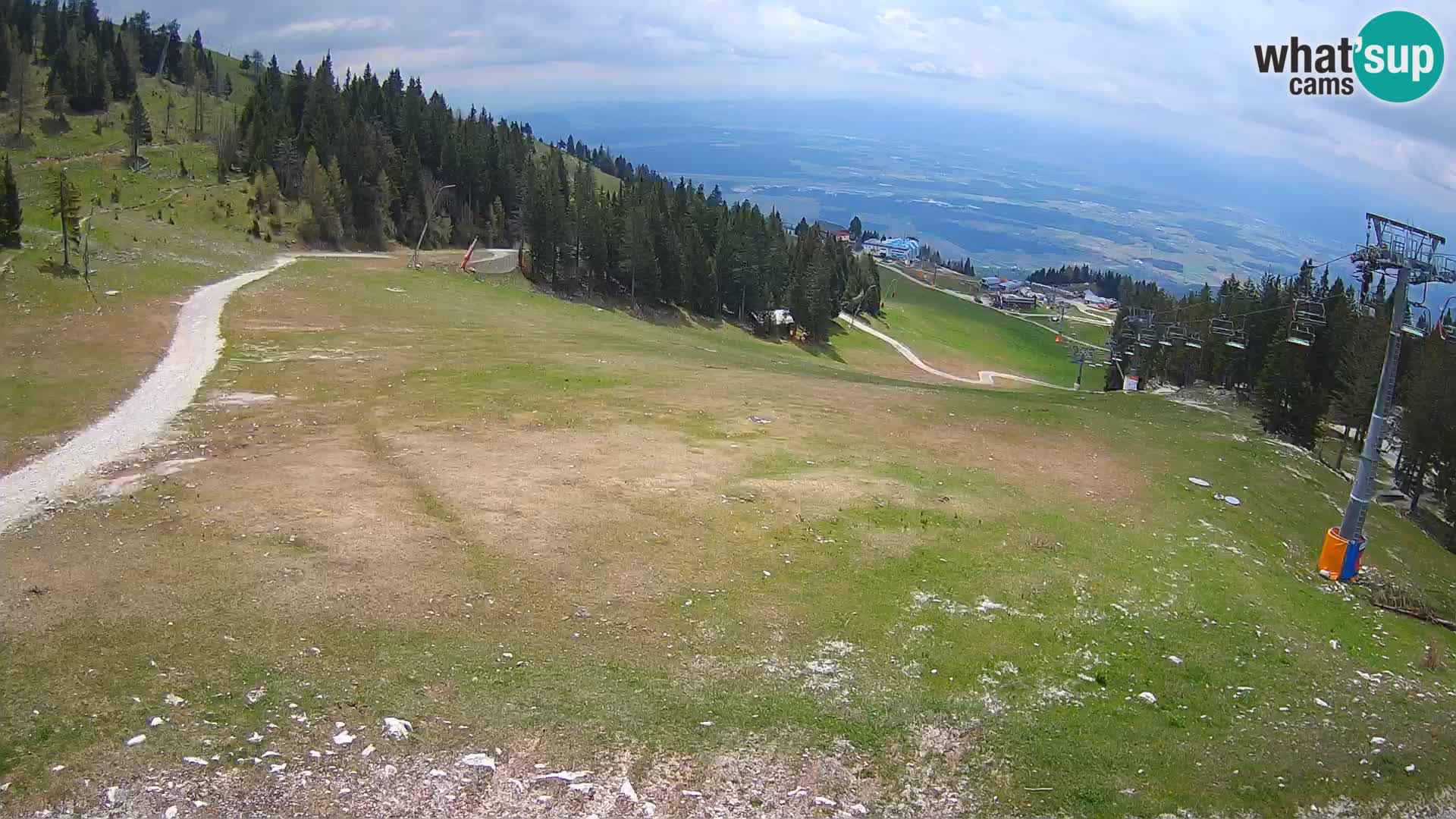Krvavec webcam livestreaming – Gospinca