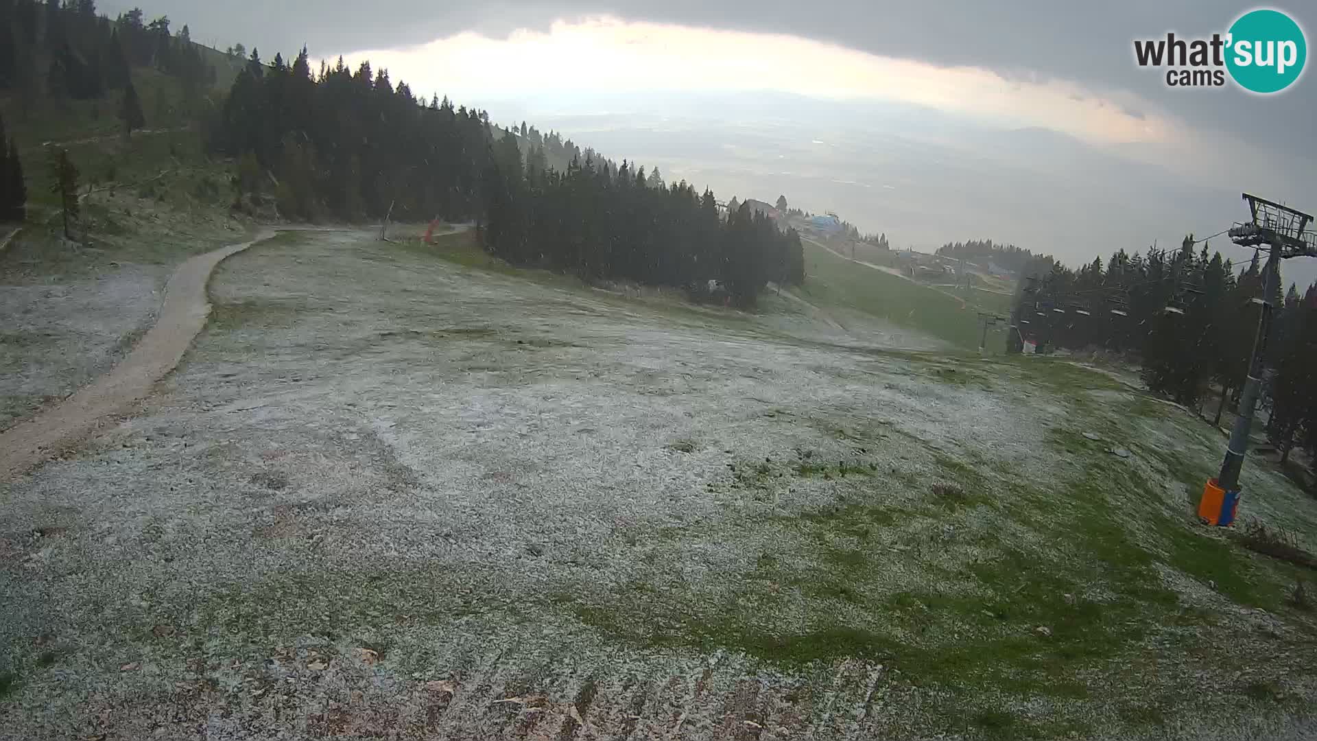 Krvavec webcam livestreaming – Gospinca