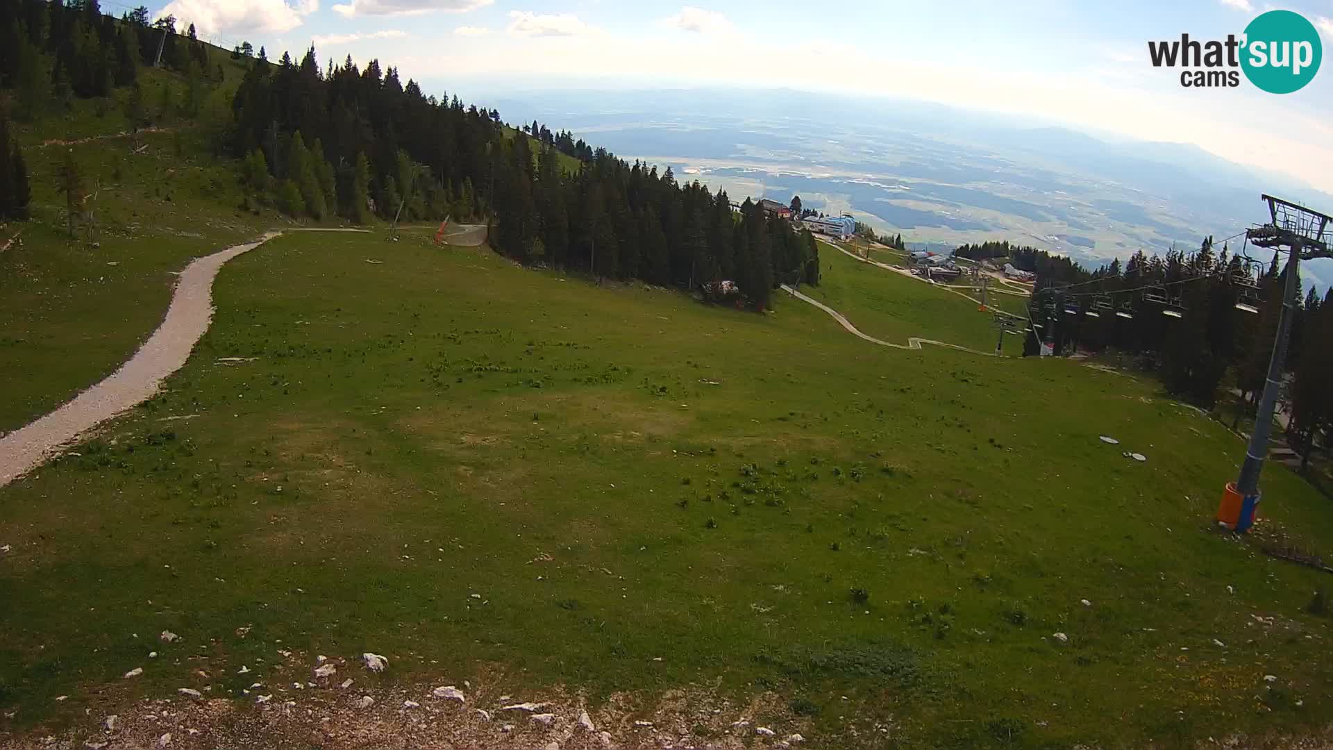 Krvavec webcam livestreaming – Gospinca