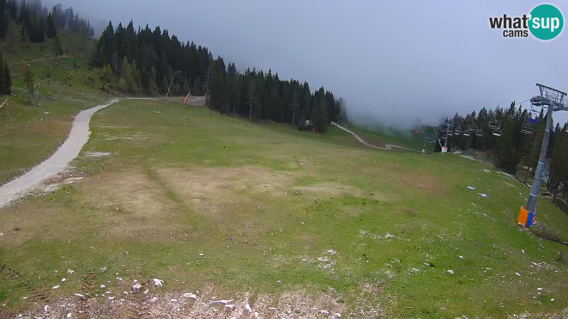 Krvavec webcam livestreaming – Gospinca