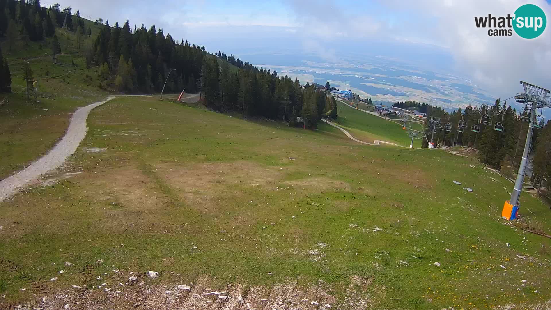 Krvavec webcam livestreaming – Gospinca