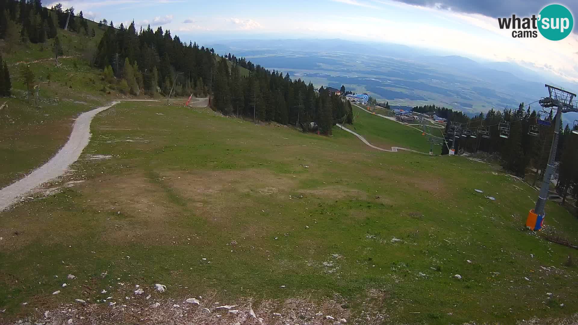 Krvavec webcam livestreaming – Gospinca