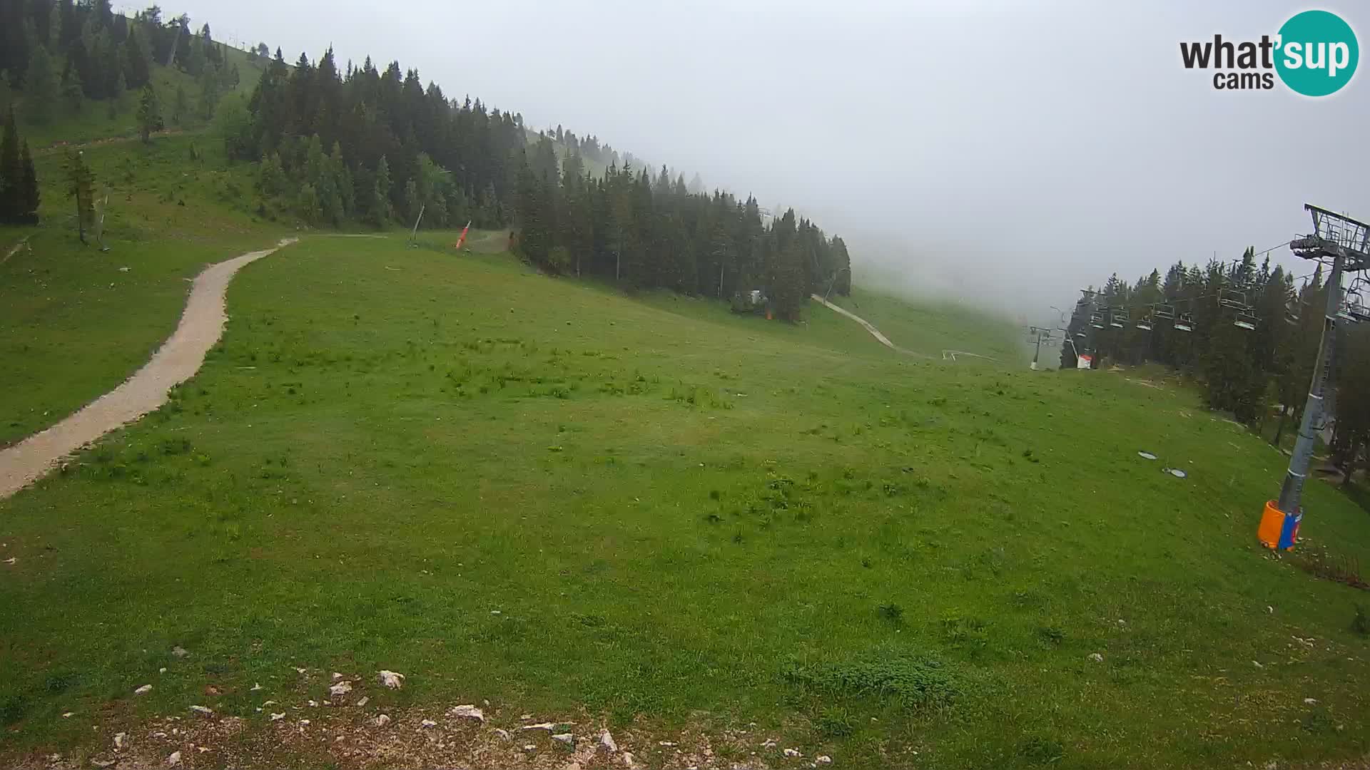 Krvavec webcam livestreaming – Gospinca